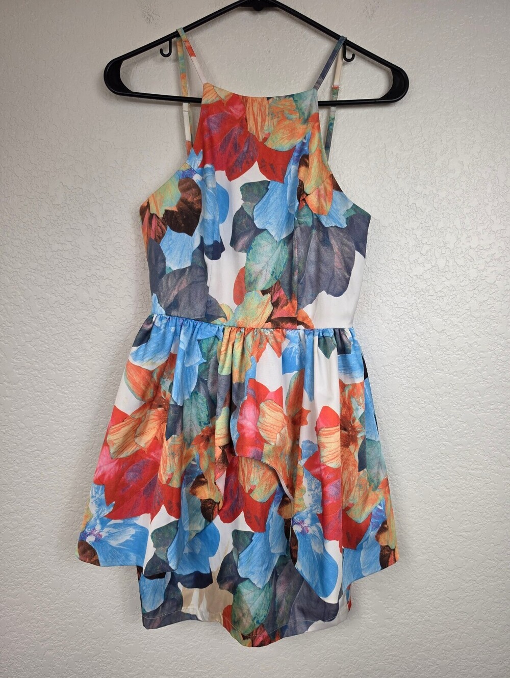 Anthropologie Raga Floral Fit Flare Dress